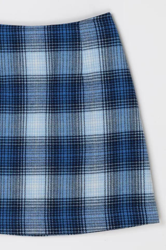 Vintage Y2k Plaid Mini Skirt Product Image