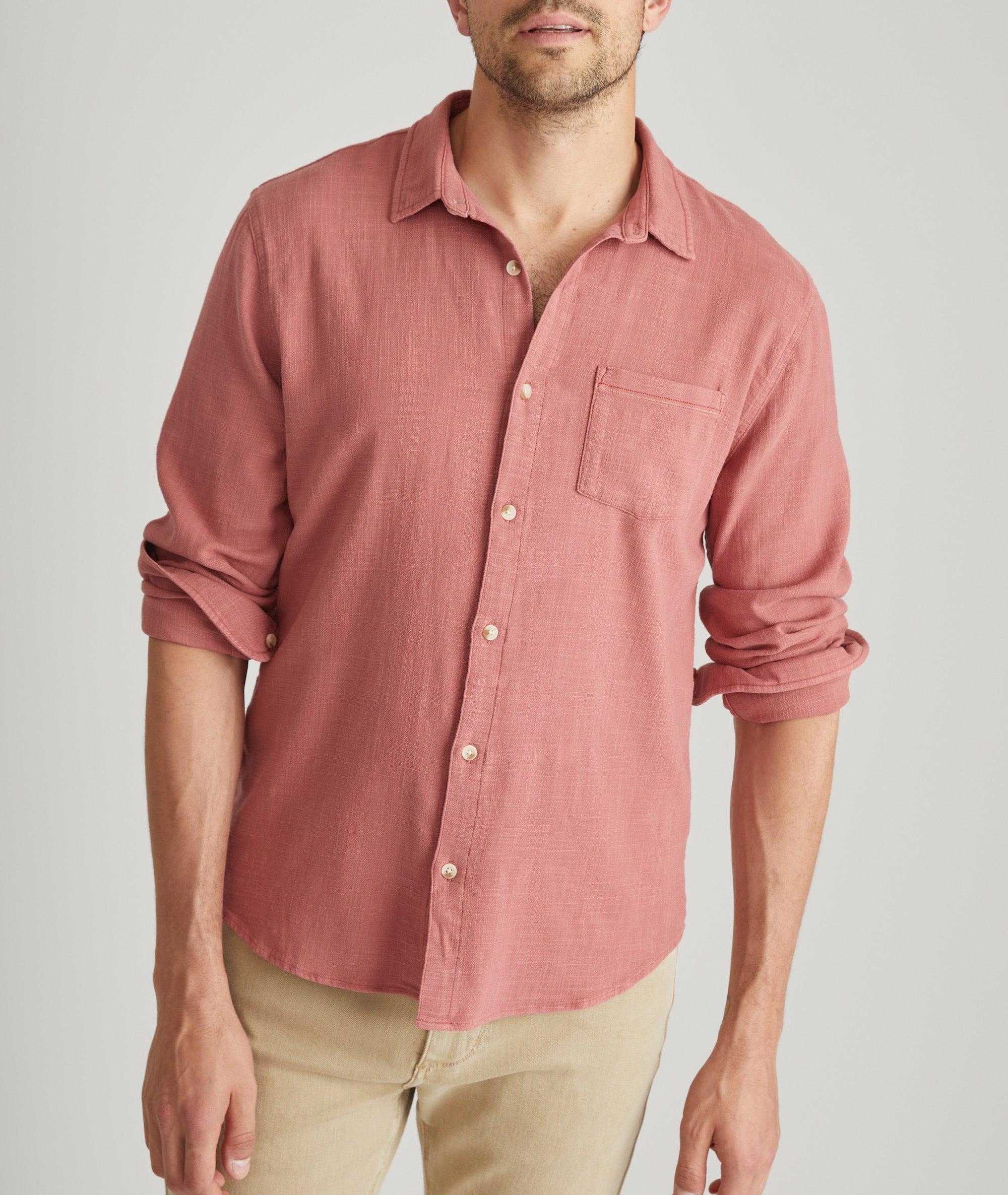 Stretch Selvage Long Sleeve Shirt Product Image