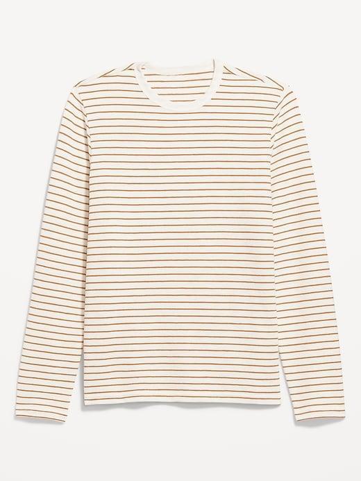 Textured Long-Sleeve T-Shirt Product Image