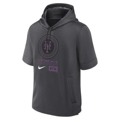 Mens Nike Houston Astros Tri Code Lockup Short Sleeve Pullover Hoodie Blue Product Image