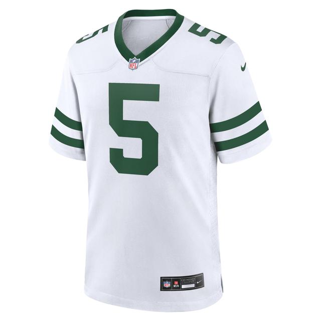 Garrett Wilson New York Jets Nike Men's NFL Game Football Jersey Product Image