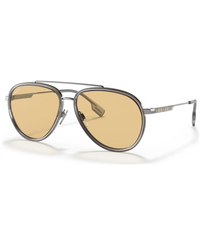 Burberry Womens BE3125 Oliver 59mm Pilot Sunglasses Product Image