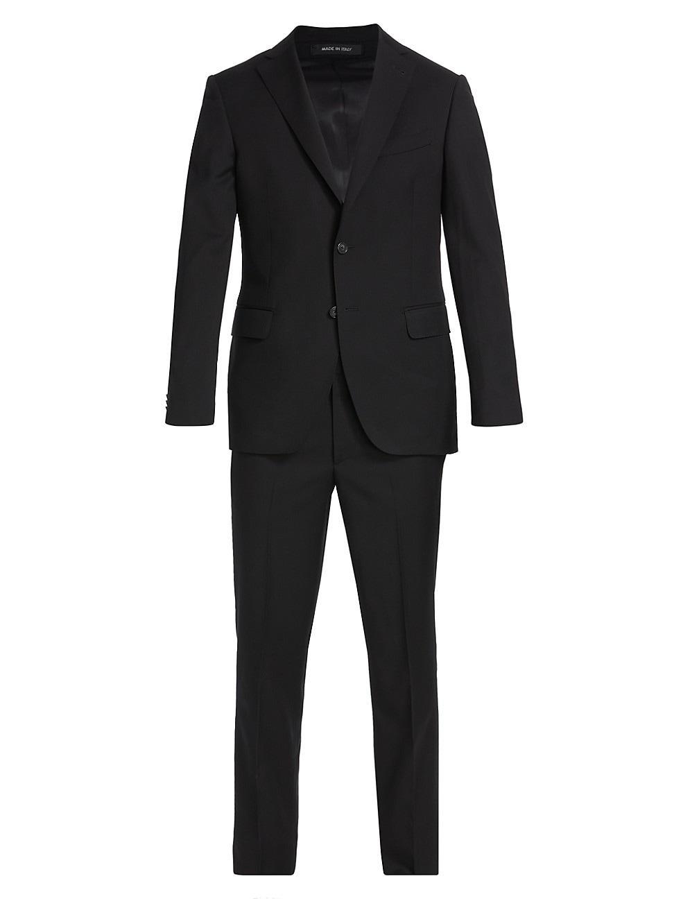 Mens COLLECTION Nested Wool Suit Product Image