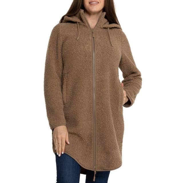 Aspen Sherpa Fleece Long Jacket Product Image