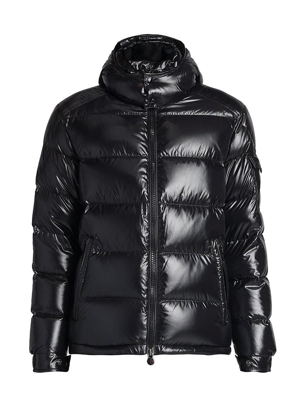 Moncler Maya Lacquered Nylon Down Jacket Product Image