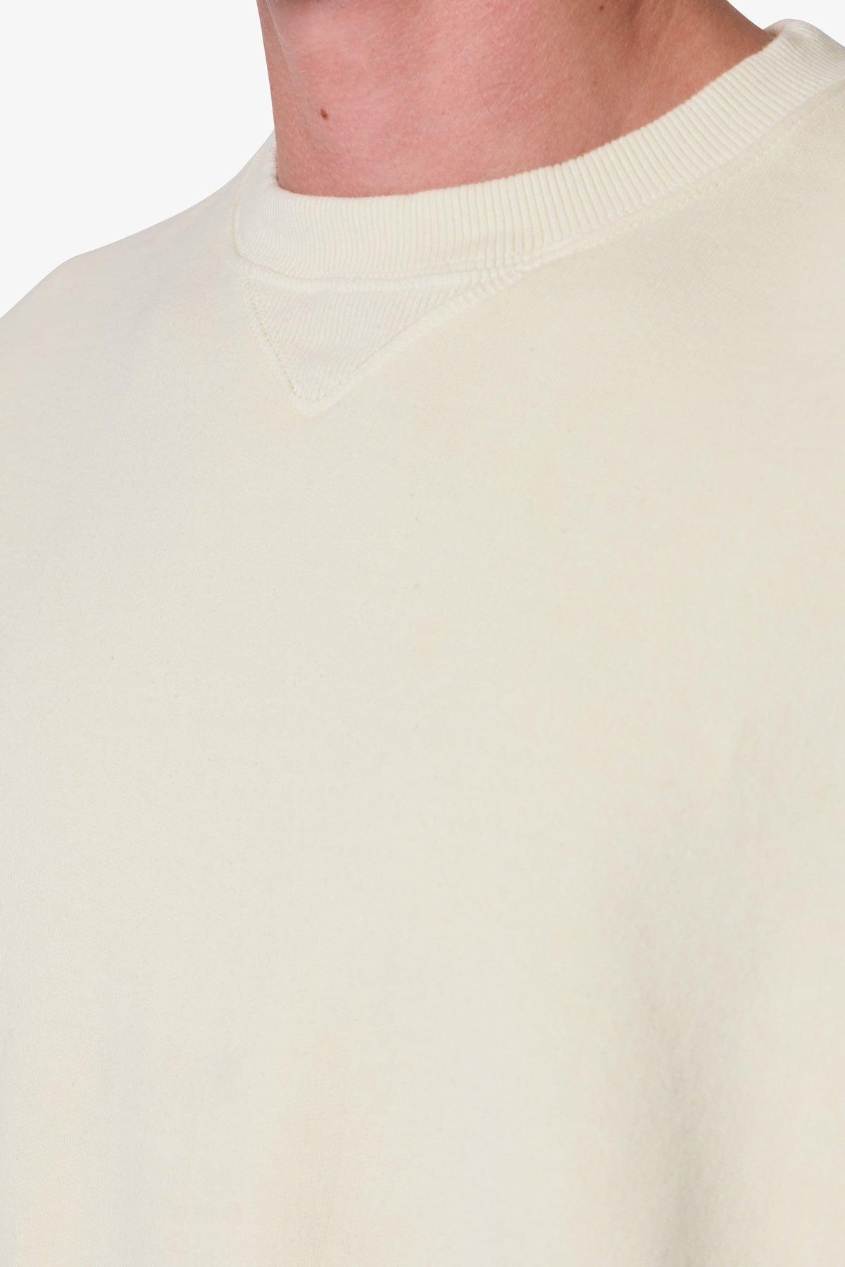 Cropped Crewneck - Off White Product Image