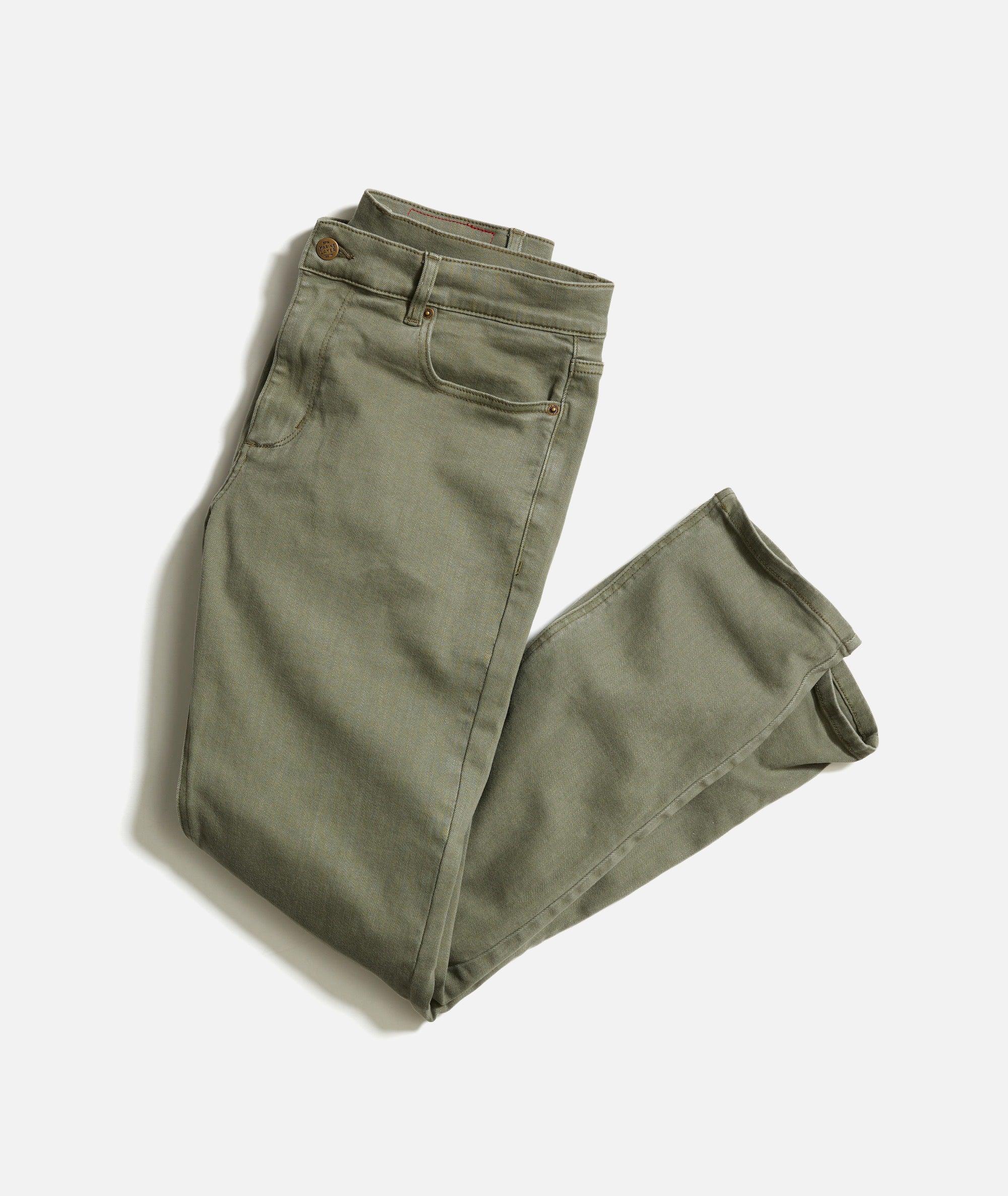 5 Pocket Slim Straight Twill Pant Product Image