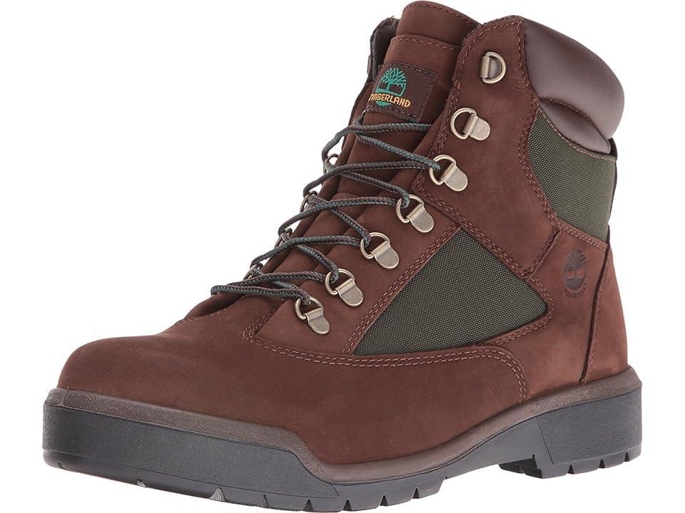 Timberland Mens 6 Field Boots from Finish Line - Chocolate Product Image