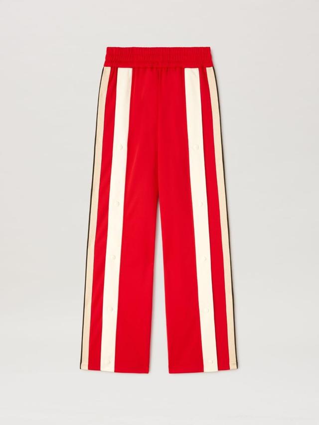 Monogram Track Pants in red  - Palm Angels® Official  Product Image