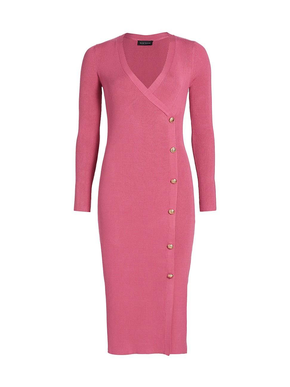 Womens The Casey Knit Wrap Dress Product Image