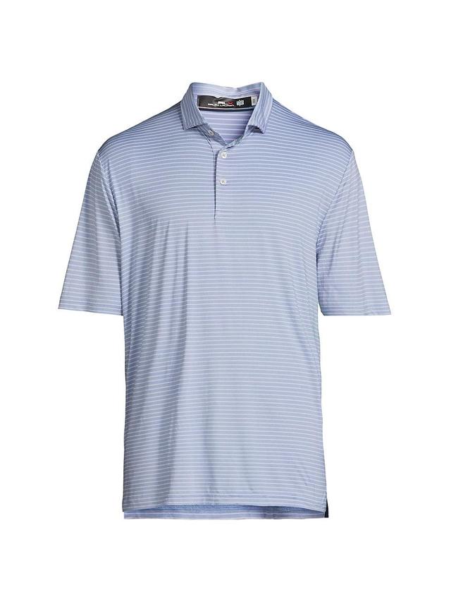 Mens RLX Striped Polo Shirt Product Image