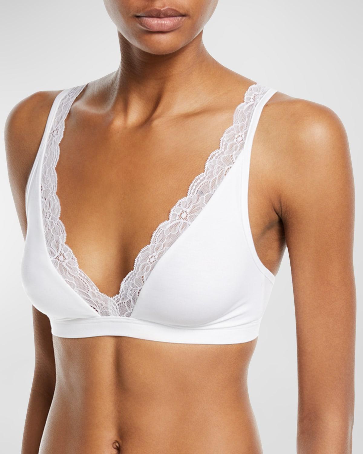 Hanro Cotton Lace Soft Cup Wireless Bra Product Image