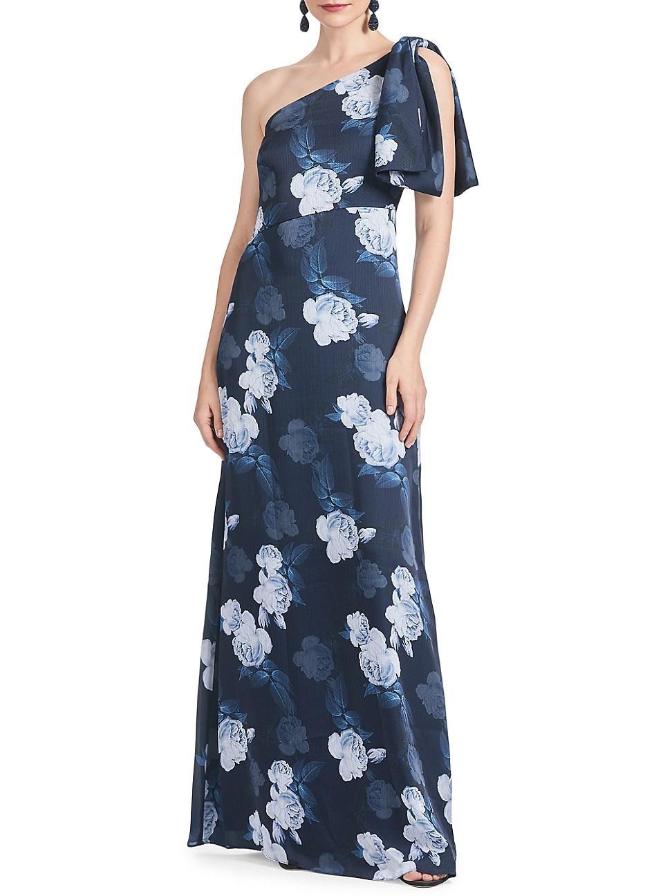 Womens Chelsea Floral Georgette Gown Product Image