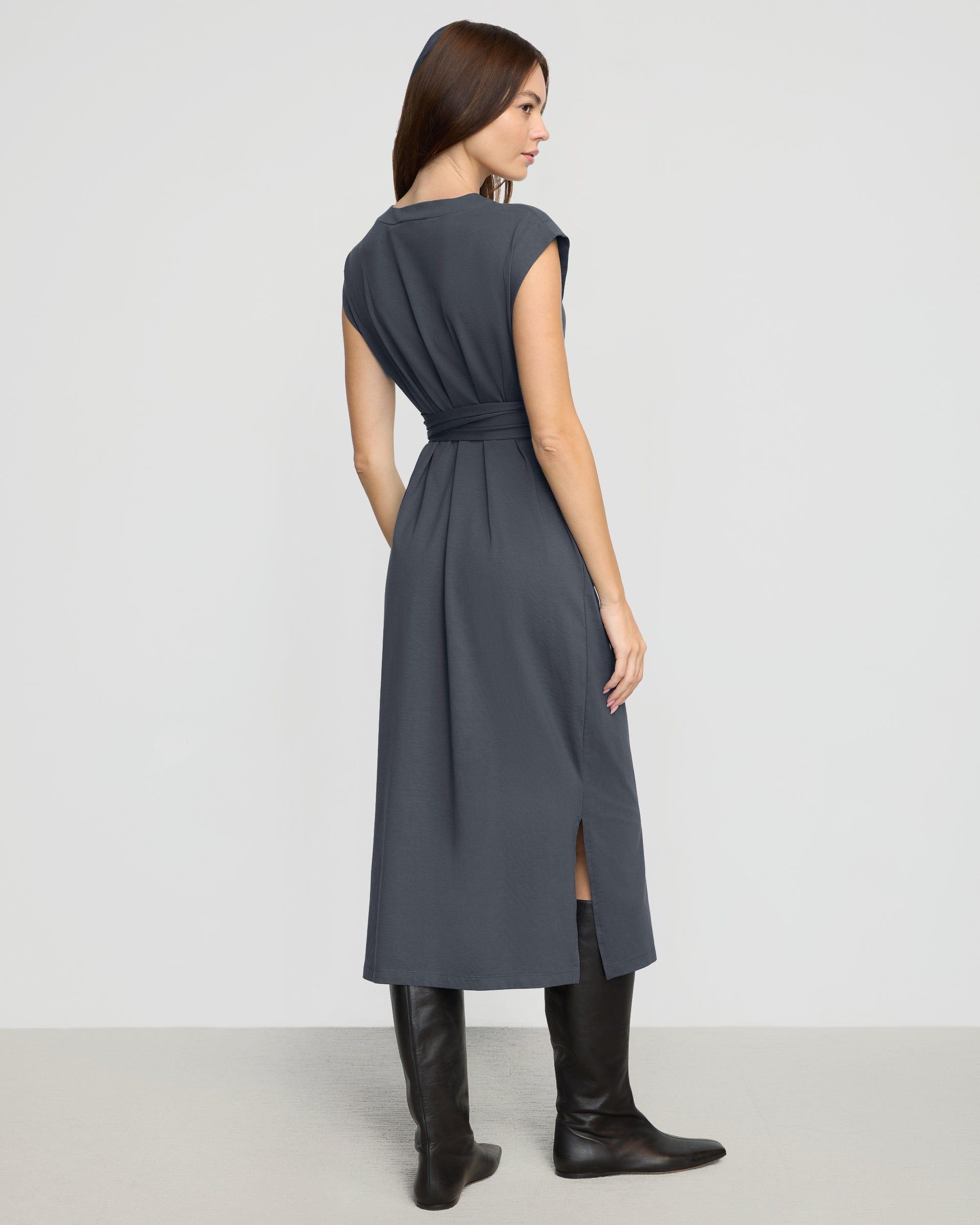 Fei Tie-Front Organic Cotton Dress Product Image