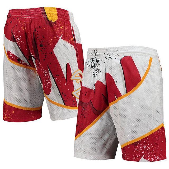 Mens Mitchell & Ness Atlanta Hawks Hardwood Classics 1986 Hyper Hoops Swingman Shorts Product Image