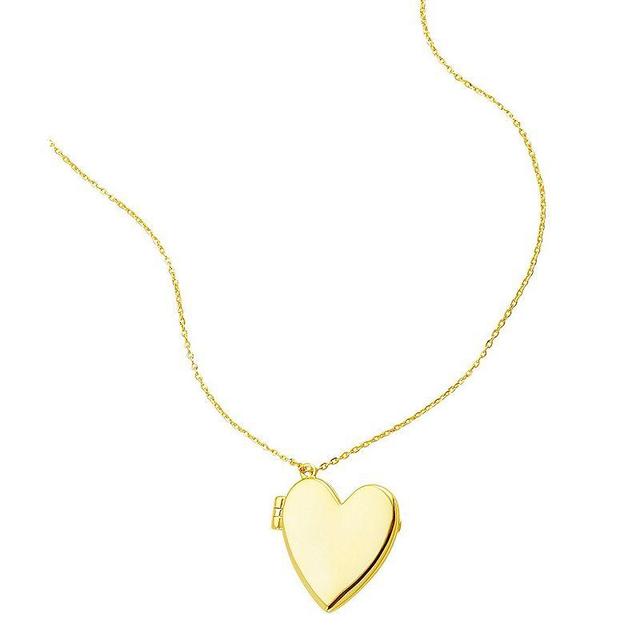 Adornia Heart Locket Necklace Product Image