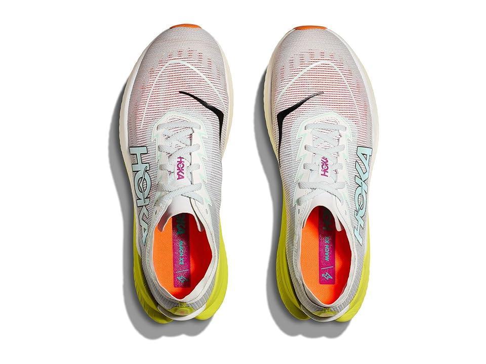 Hoka Men's Mach X 2 (Frost/Citrus) Men's Running Shoes Product Image