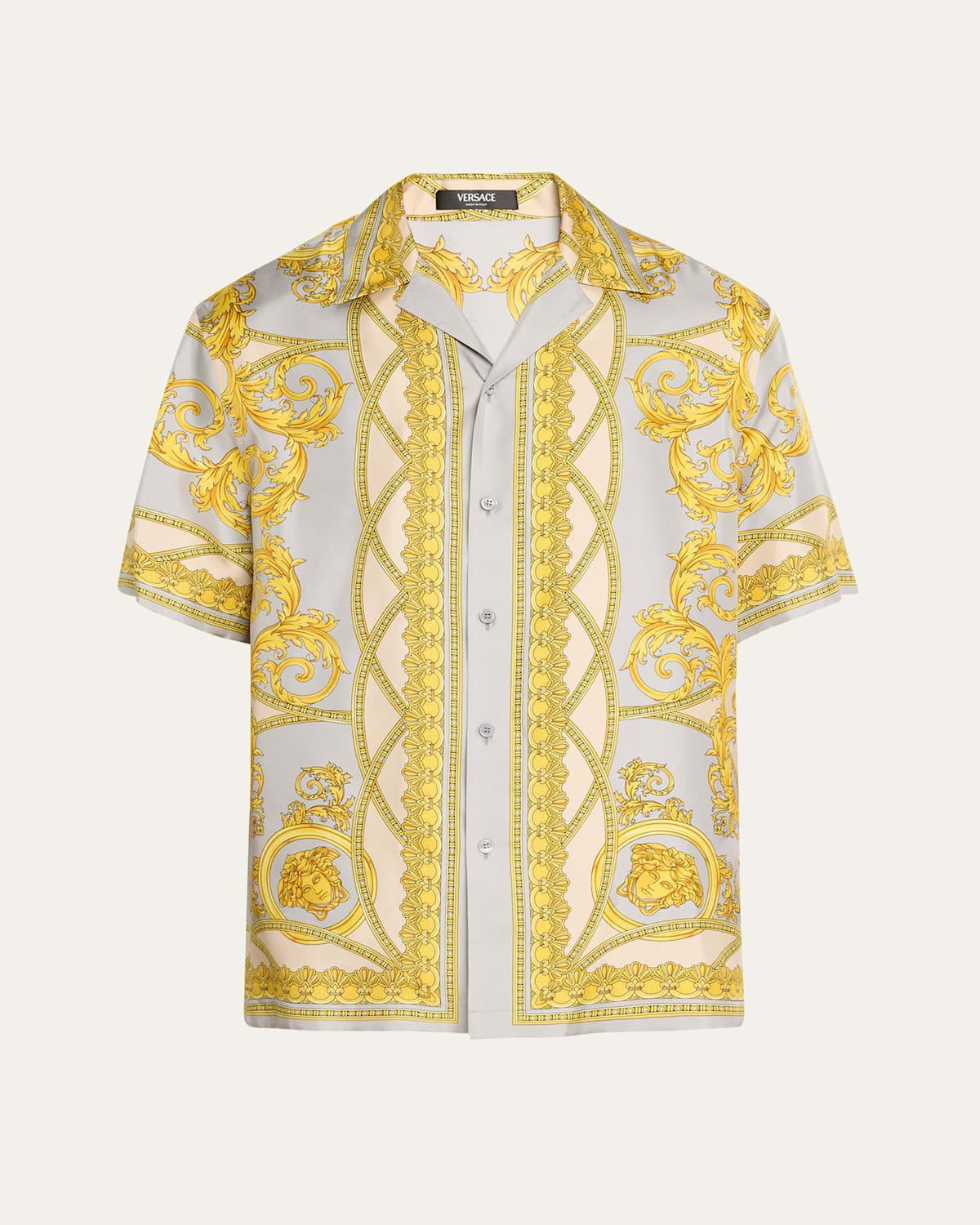 Mens Twill Baroque Coupe Des Dieux Camp Shirt Product Image