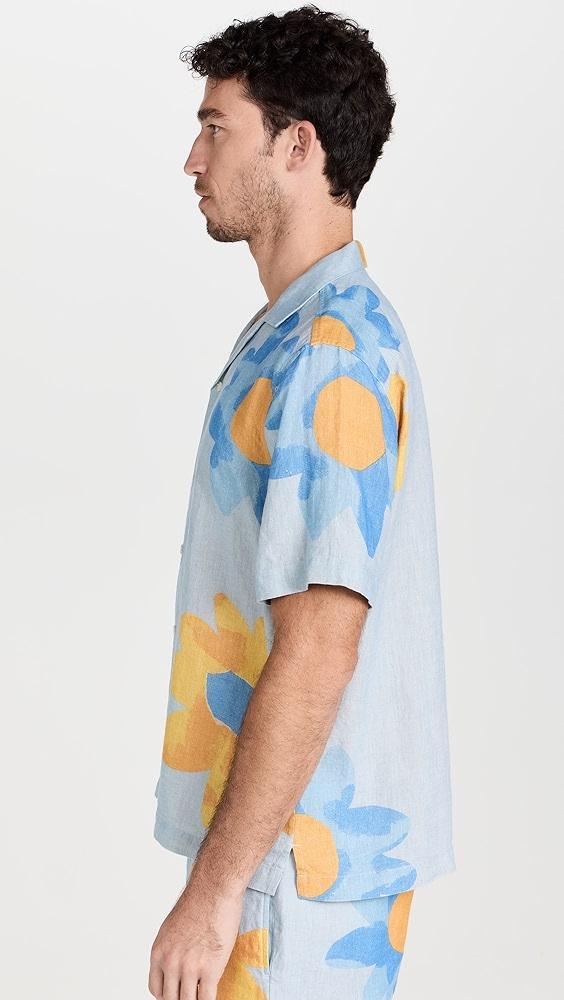 Frescobol Carioca x John Booth Roberto Linen Shirt | Shopbop Product Image