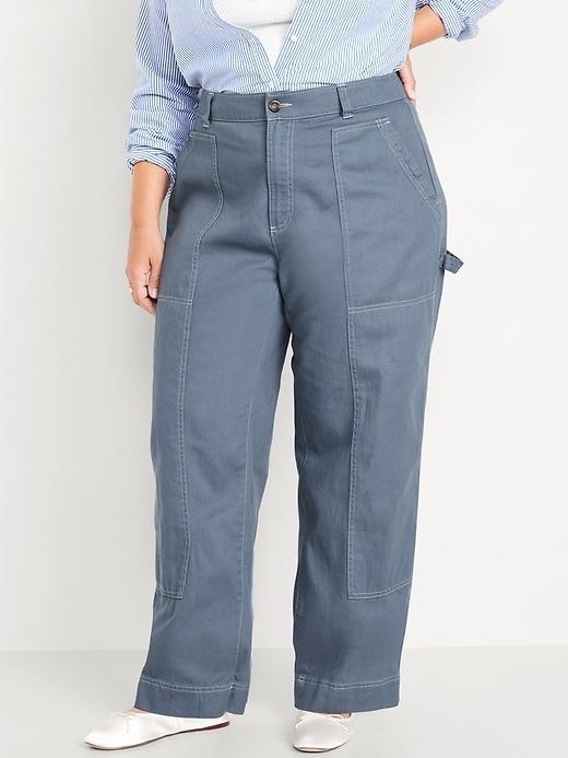 High-Waisted Utility Pants Product Image