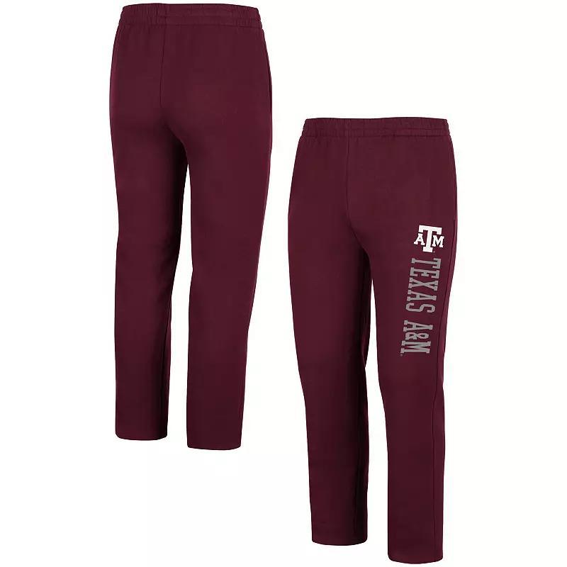 Mens Colosseum Maroon Texas A&M Aggies Fleece Pants Product Image