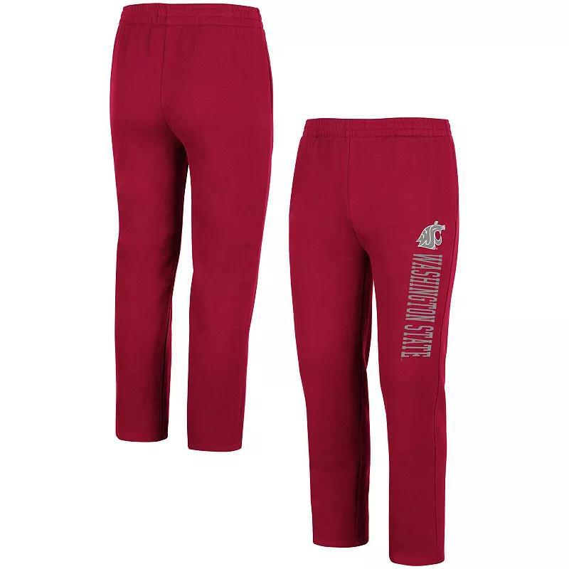 Mens Colosseum Scarlet Nebraska Huskers Fleece Pants Product Image