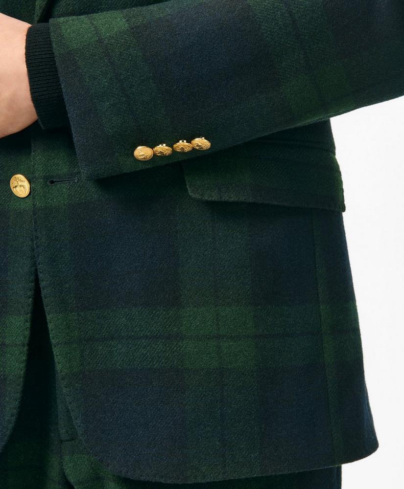 Classic Fit Blazer in Black Watch Tartan Wool Tweed Product Image