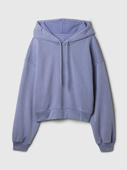 Vintage Soft Cropped Hoodie Product Image