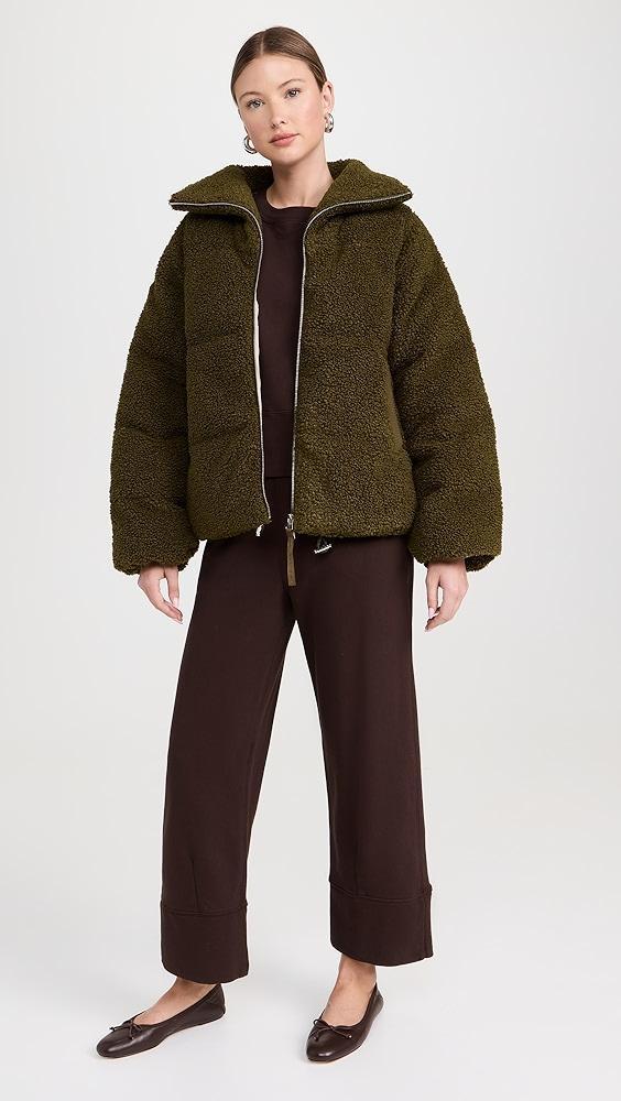 Varley Wilkins Sherpa Puffer Jacket | Shopbop Product Image