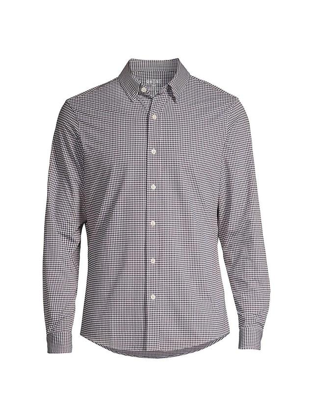 Mens Commuter Checked Slim-Fit Shirt Product Image