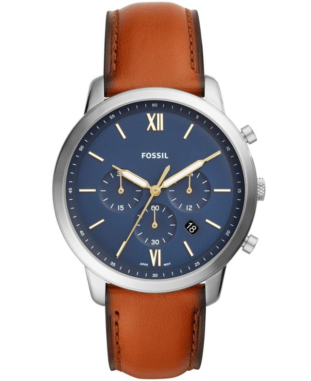 Fossil Neutra Chronograph Black Leather Watch Product Image