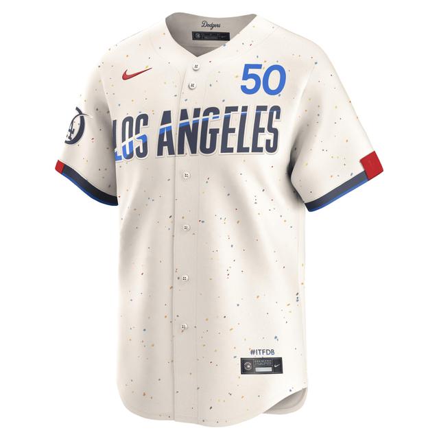 Mookie Betts Los Angeles Dodgers City Connect Nike Men's Dri-FIT ADV MLB Limited Jersey Product Image