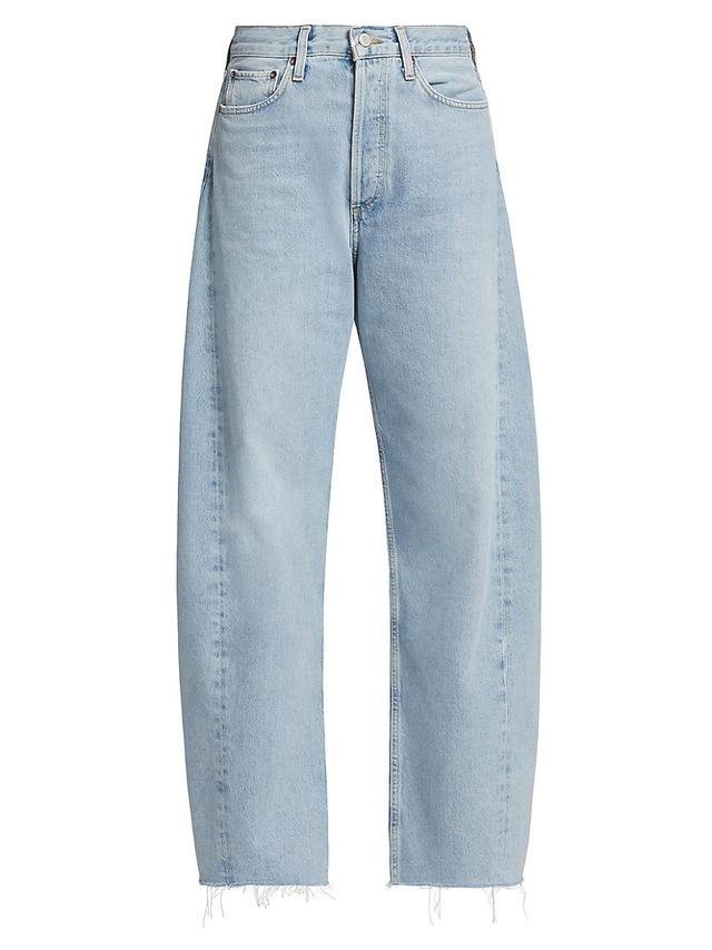 Womens Luna Raw Wide-Leg Jeans Product Image