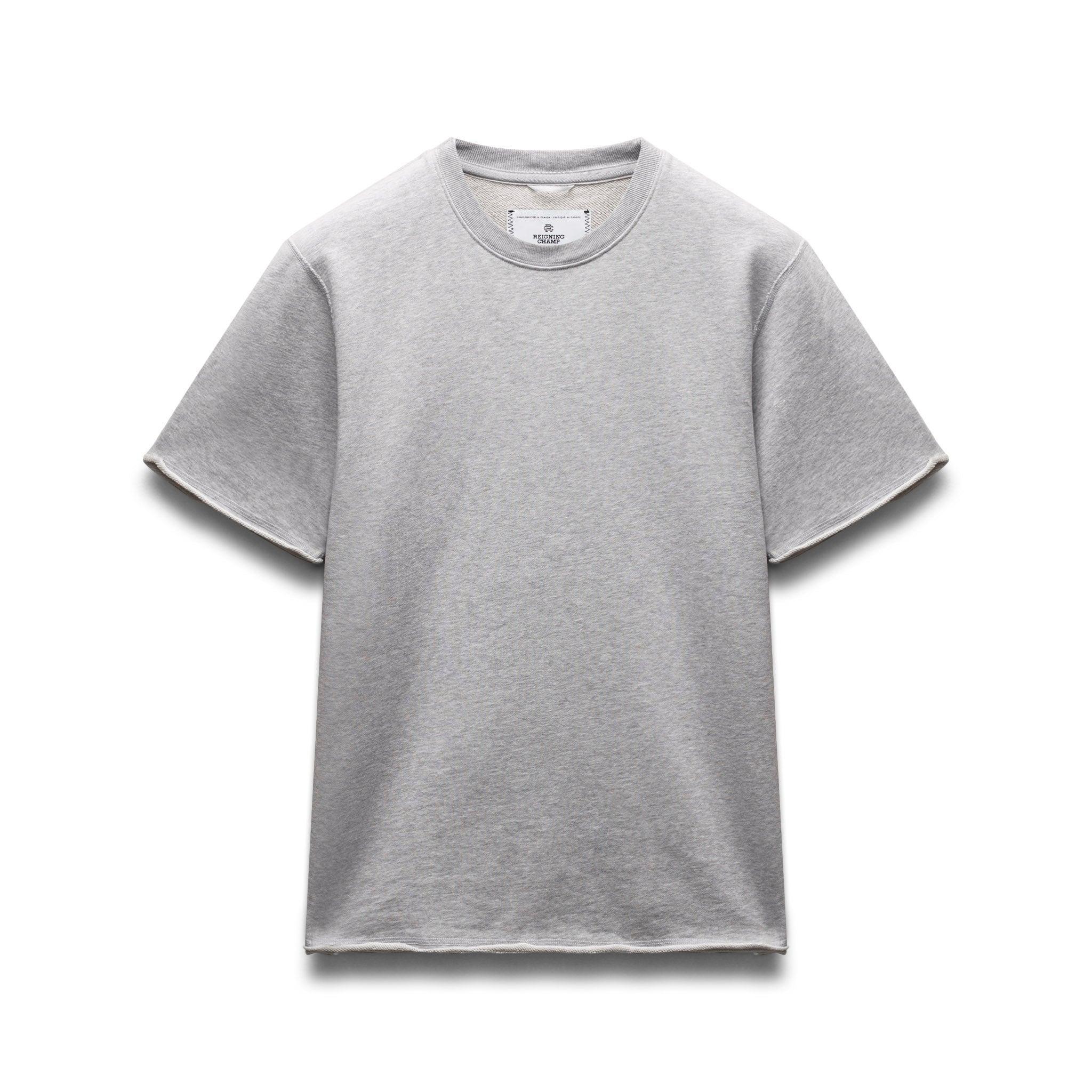 Lightweight Terry Cut-Off T-Shirt Male Product Image