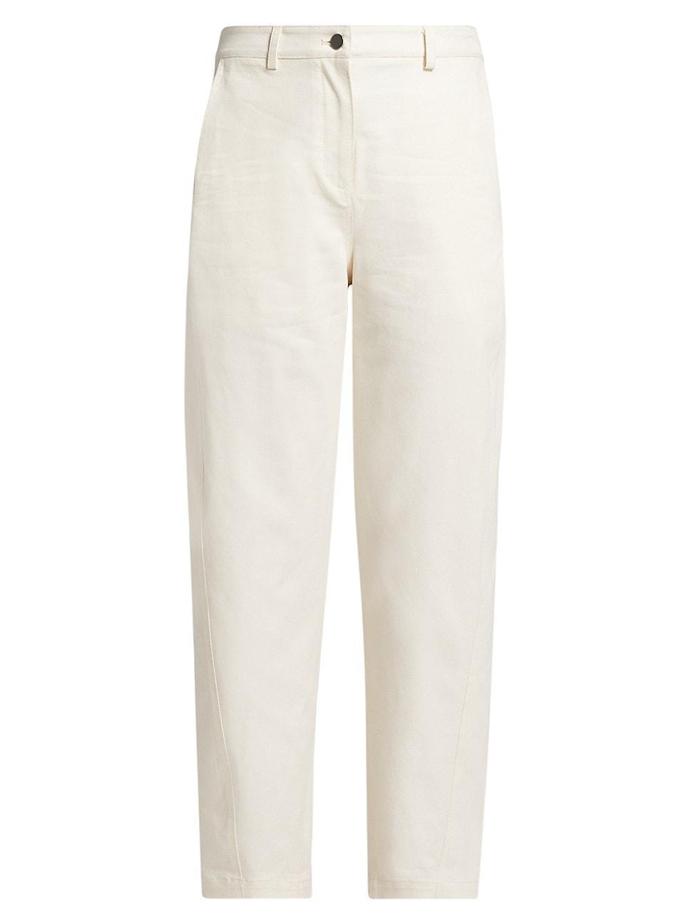 Womens Wooster Wide-Leg Canvas Pants Product Image