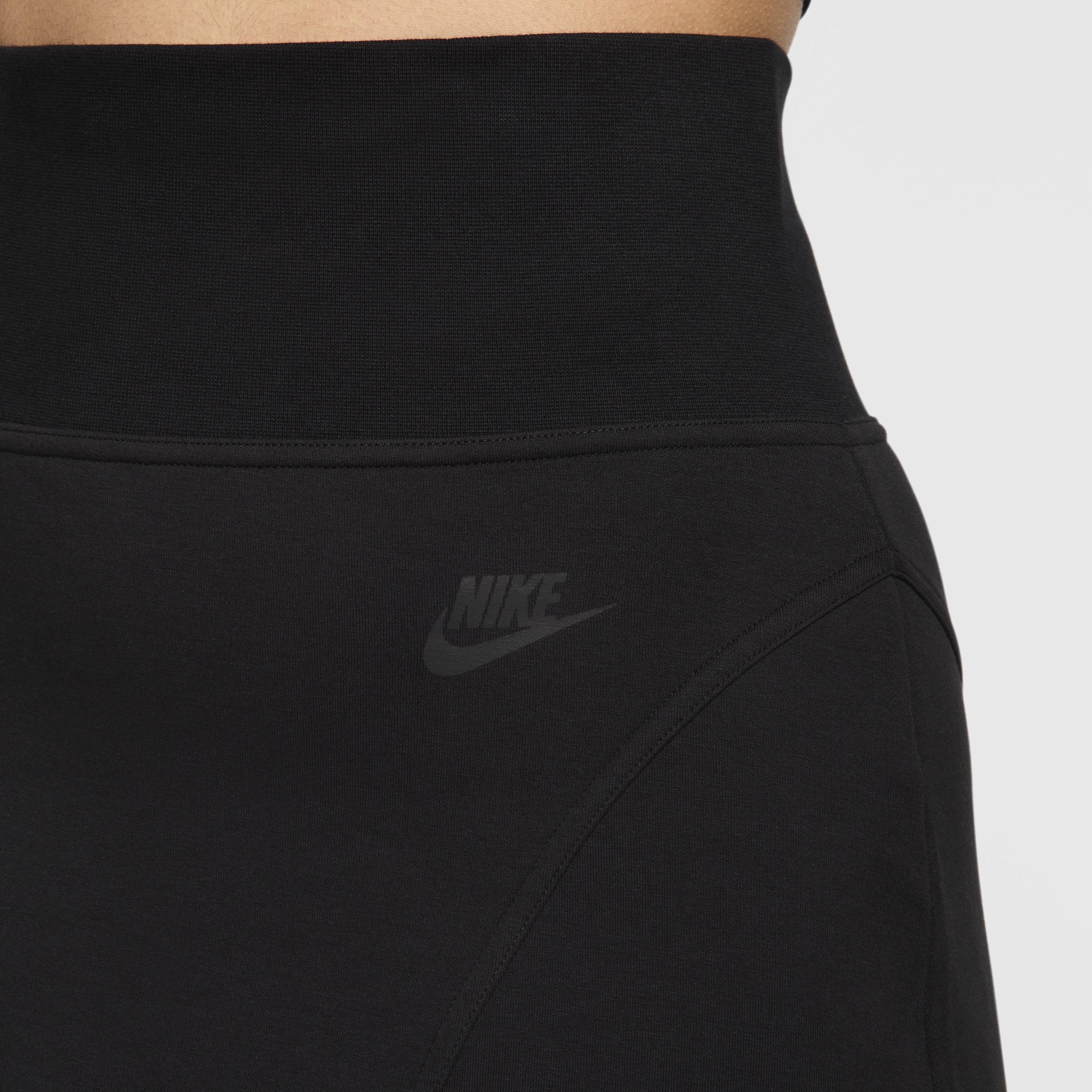 Women's Nike Sportswear Tech Fleece High-Waisted Mini Skirt Product Image