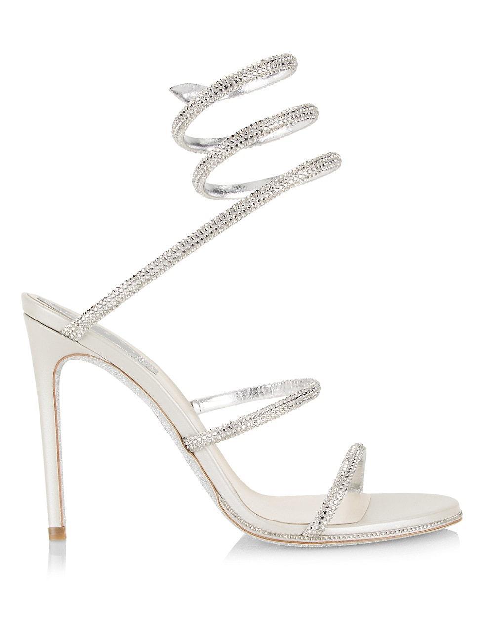 Womens Cleo Crystal-Embellished Wrap Sandals Product Image