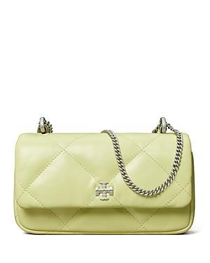 Tory Burch Kira Diamond Quilted Leather Mini Flap Bag Product Image