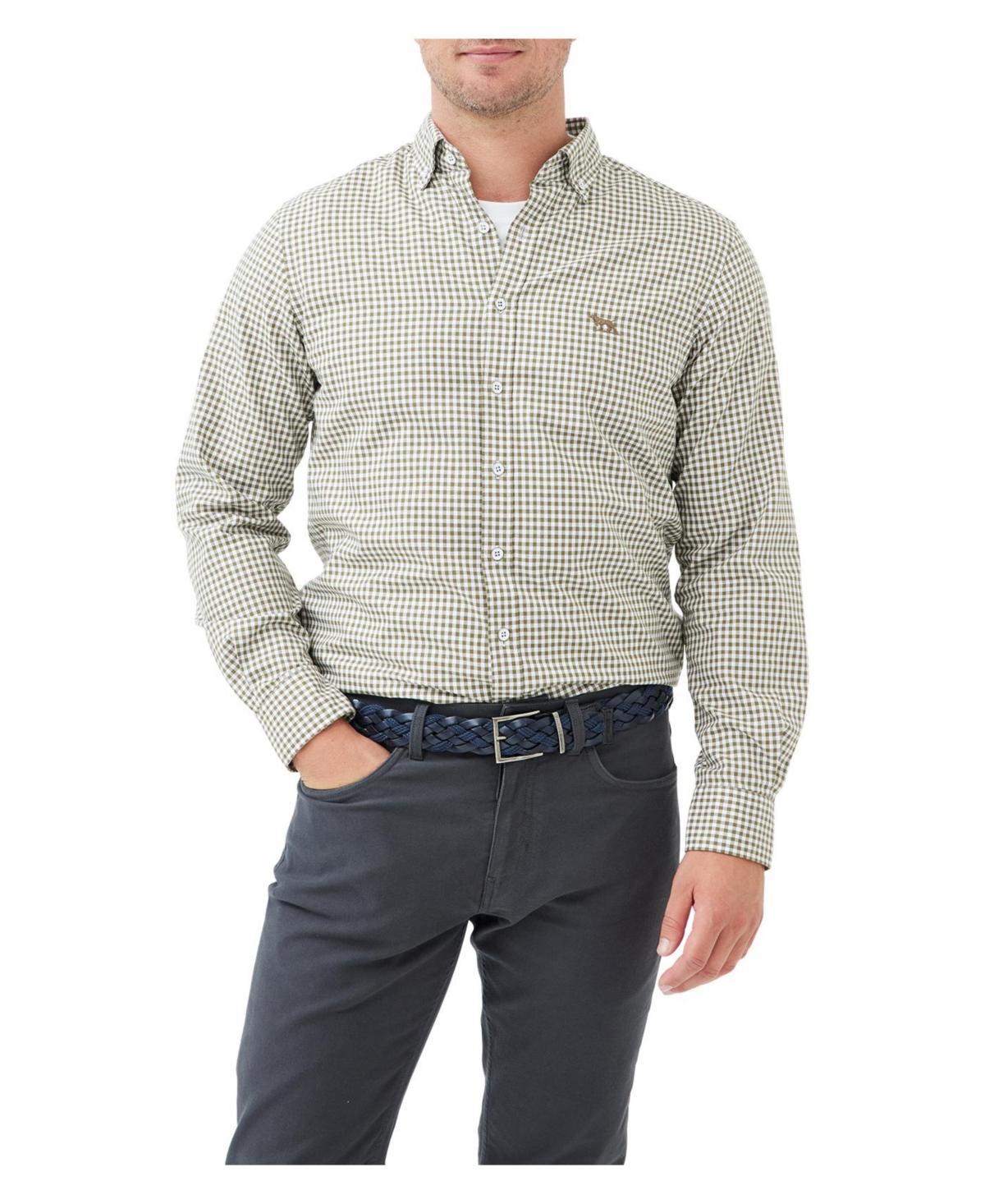 Rodd & Gunn Gunn Check Oxford Long Sleeve Slim Fit Shirt Product Image