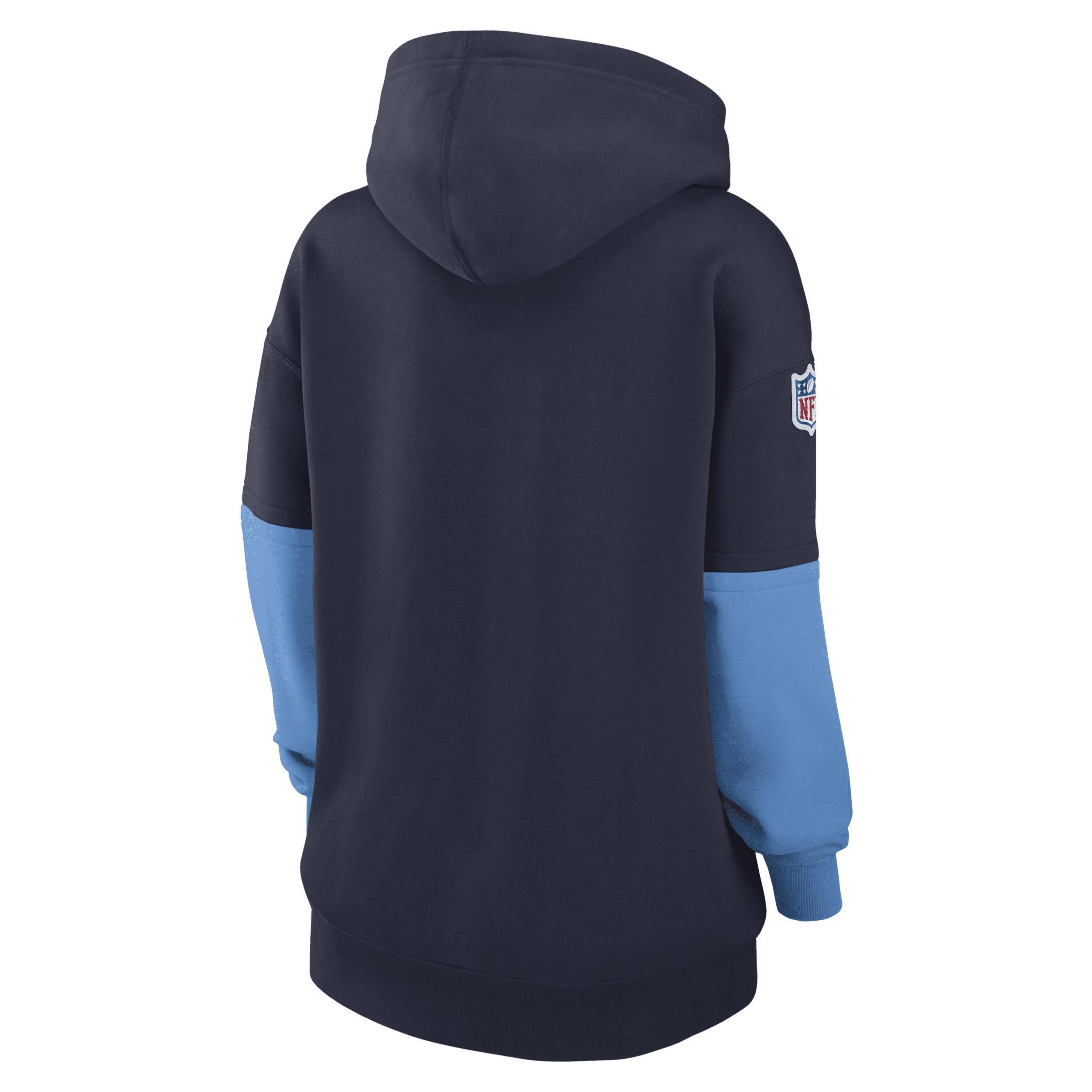 Tennessee Titans Sideline Essential Women's Nike NFL Pullover Hoodie Product Image