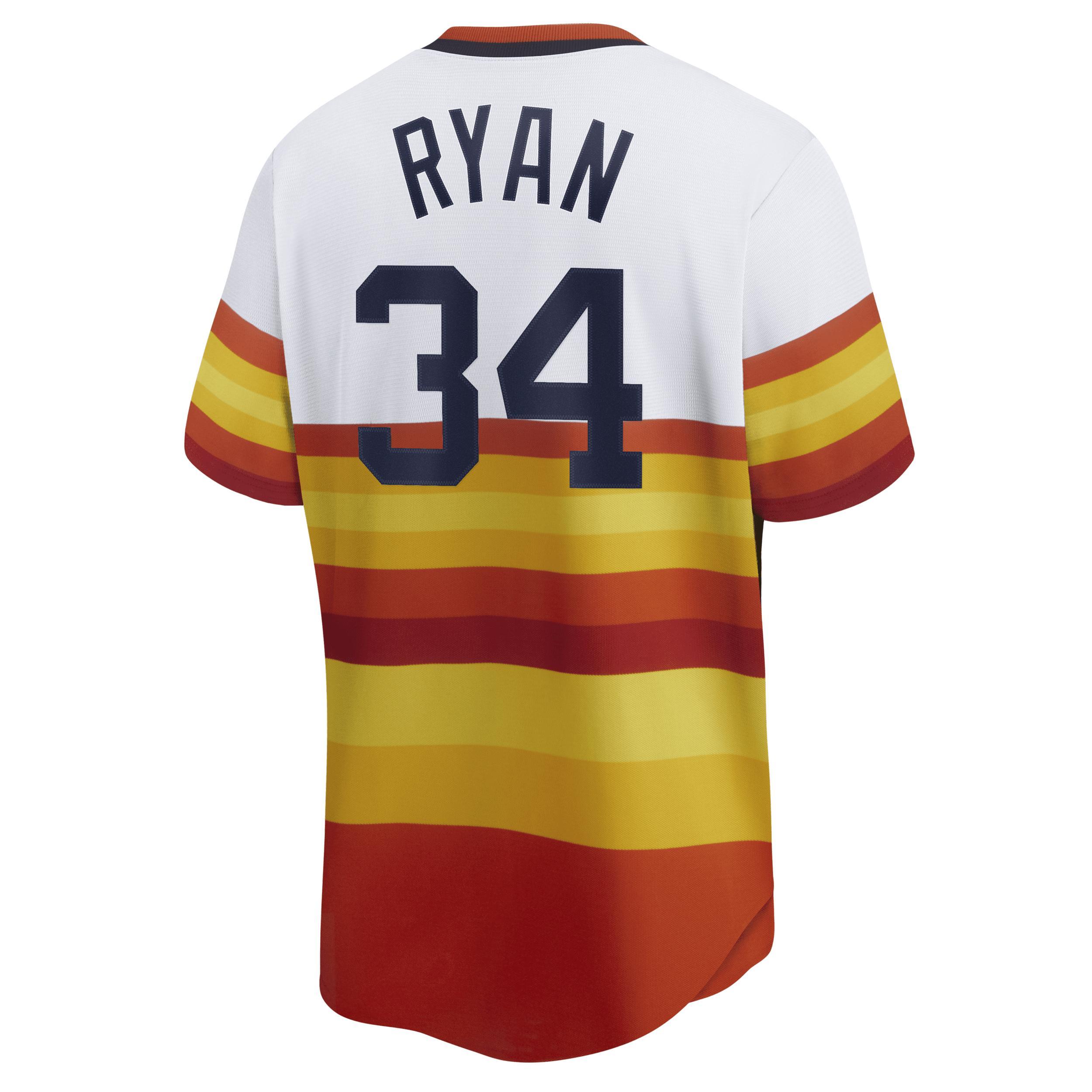 Nike Men's MLB Houston Astros (Nolan Ryan) Cooperstown Baseball Jersey Product Image