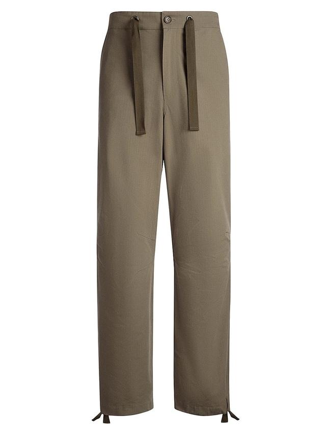 Mens Bally x Adrien Brody Cotton-Blend Twill Drawstring Trousers Product Image