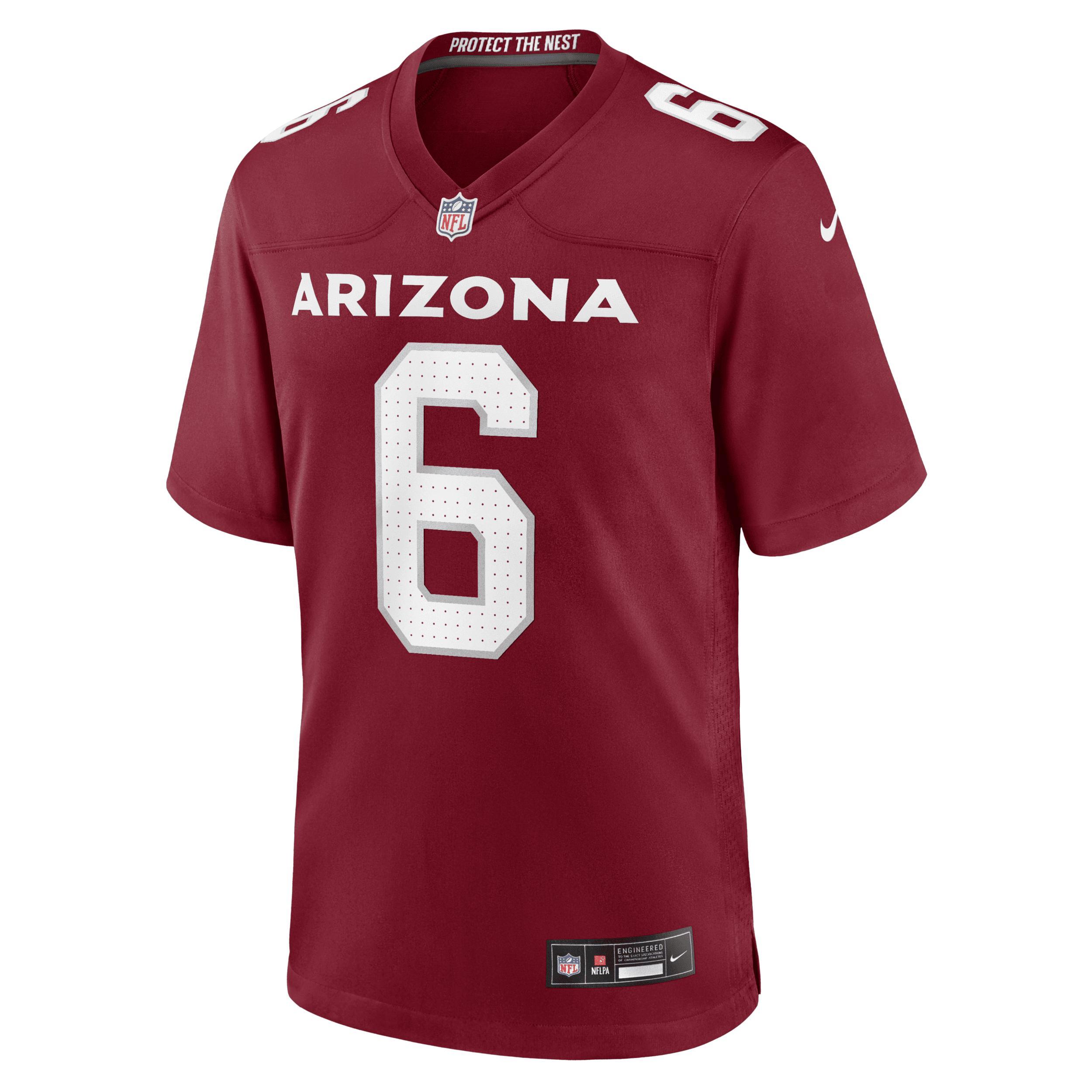 Mens Nike James Conner Cardinal Arizona Cardinals Home Game Jersey Product Image