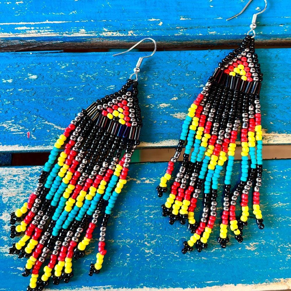 Comanche Seed Beed Earrings Product Image