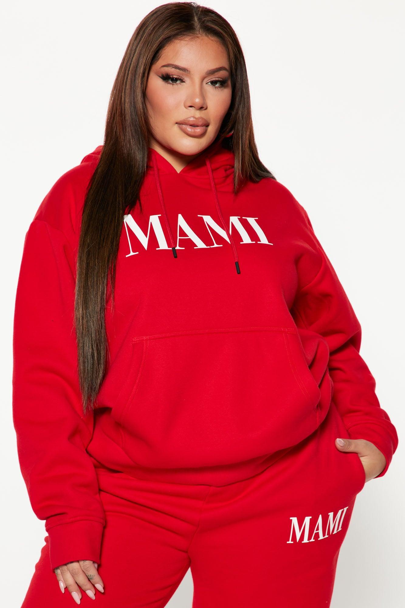 Family Goals Women's Mami Hoodie - Red Product Image