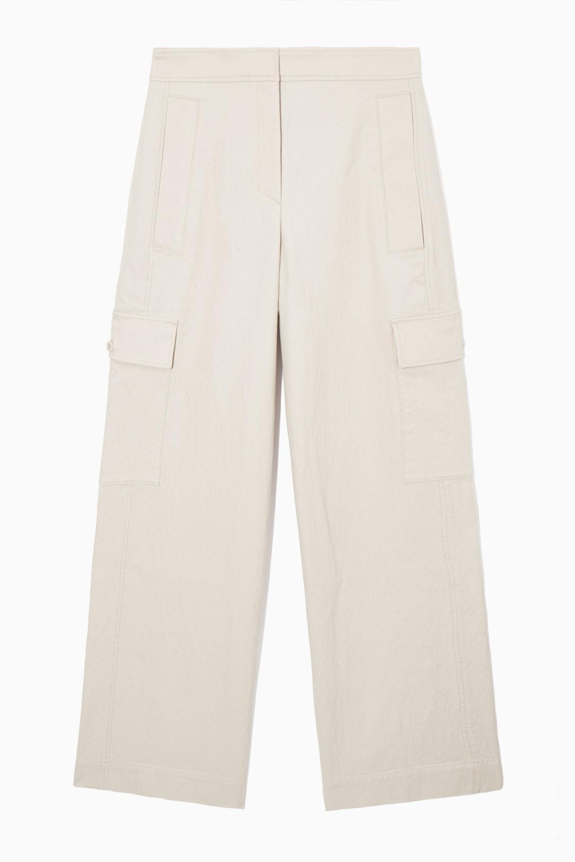 WIDE-LEG CARGO PANTS Product Image