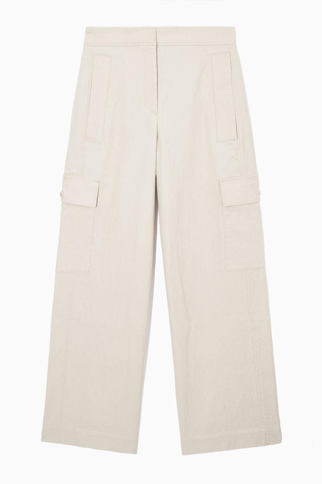 WIDE-LEG CARGO PANTS Product Image