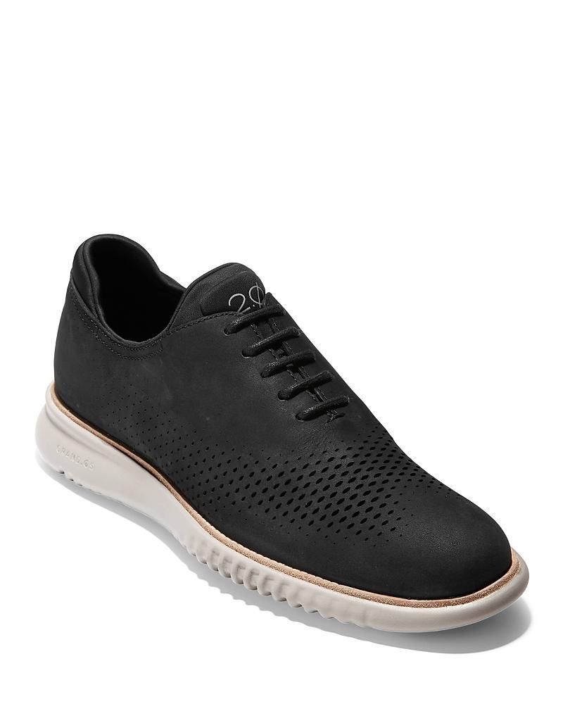 Cole Haan Mens 2.ZERGRAND Leather Laser Cut Wingtip Oxfords Product Image