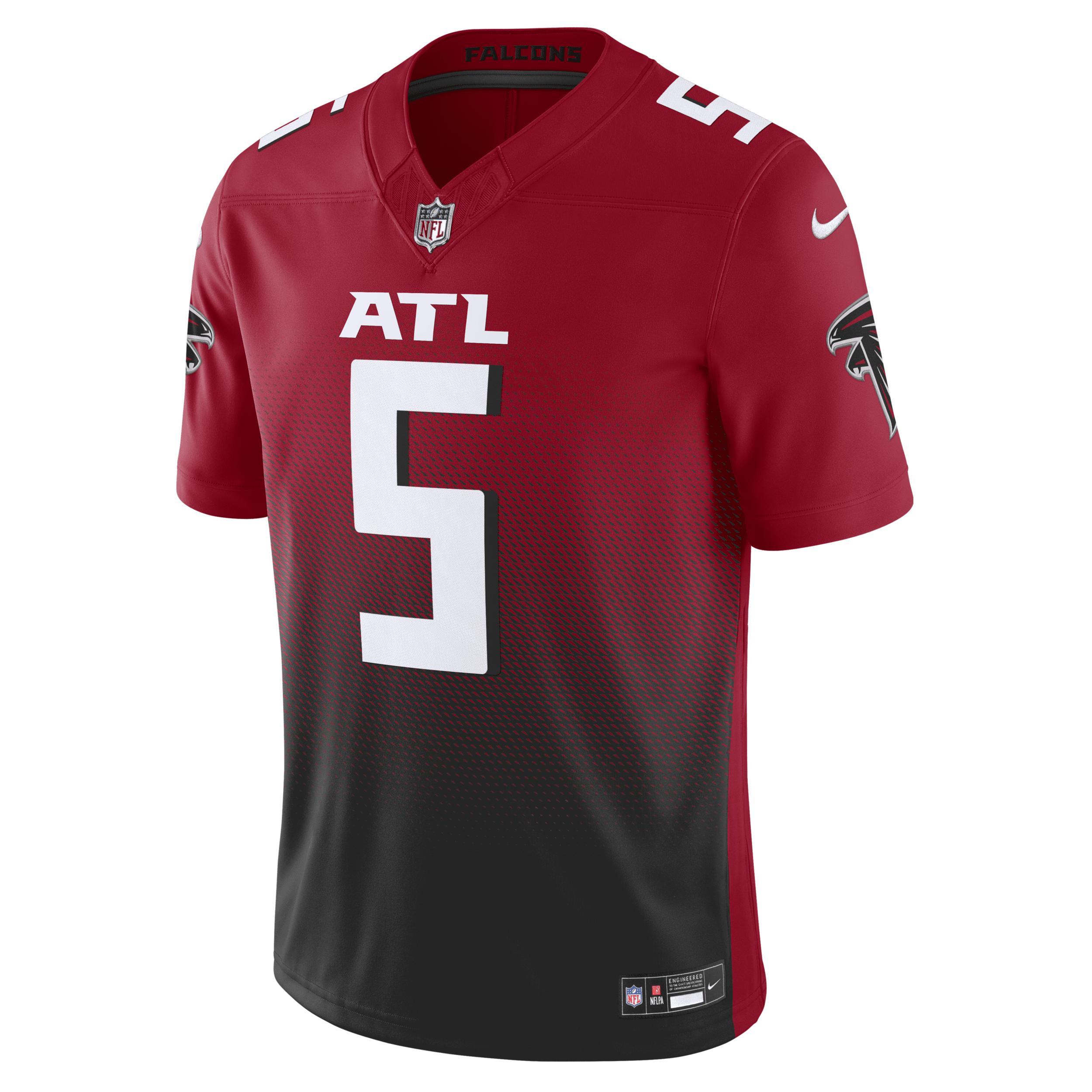 Nike Mens Drake London Atlanta Falcons Vapor F.u.s.e. Limited Jersey - Red Product Image