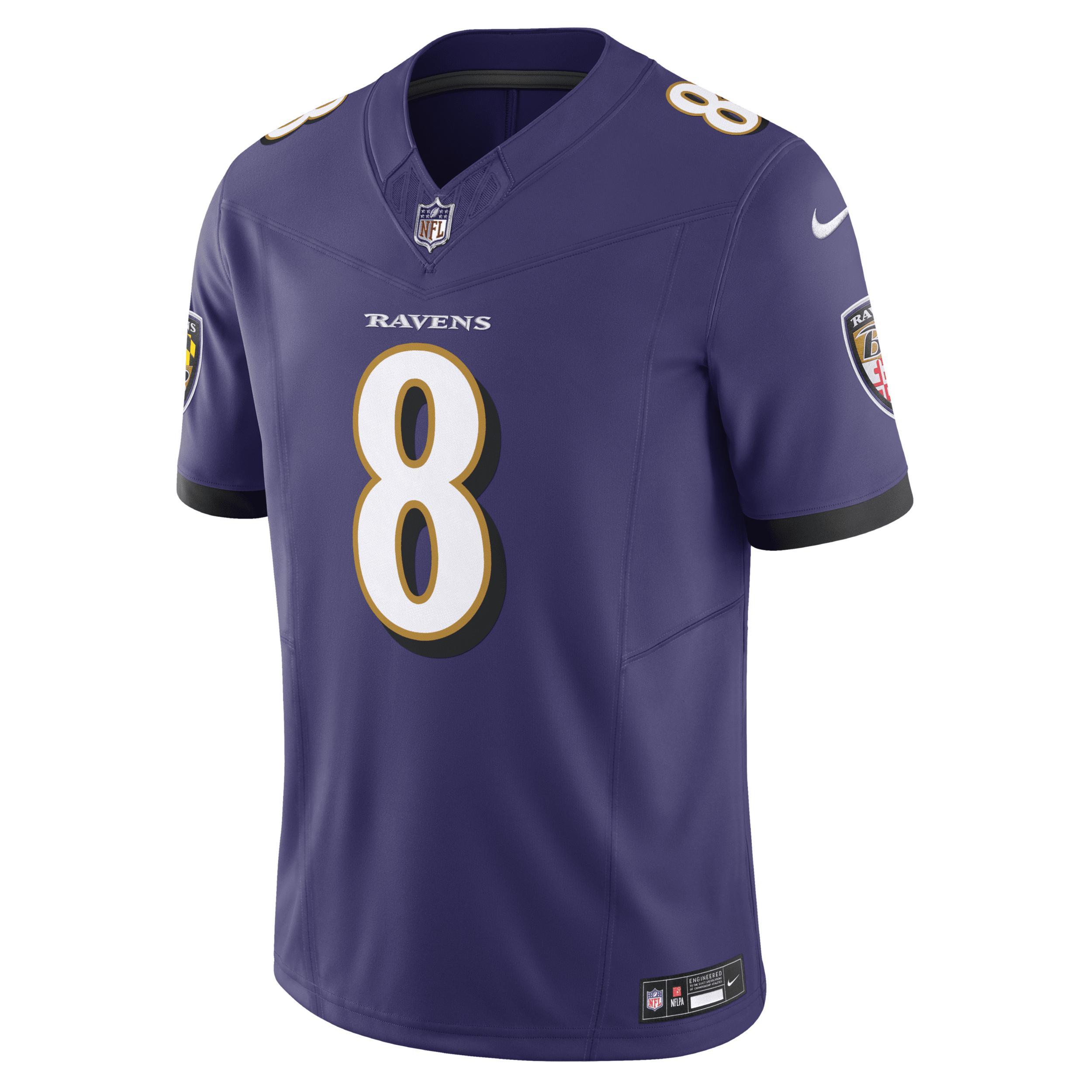 Lamar Jackson Baltimore Ravens Nike Men's Dri-FIT NFL Limited Football Jersey Product Image